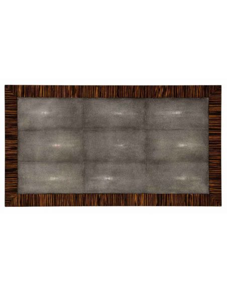 Square & Rectangular Side Tables Art Deco Styled Macassar Ebony Veneered-64