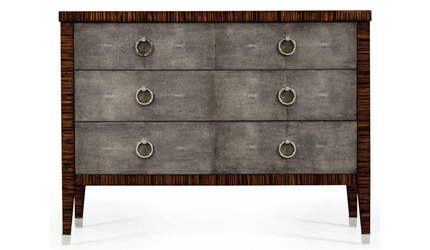 Deco Styled Macassar Ebony Veneered-65