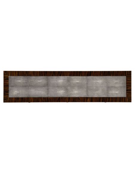 Luxurious Art Deco Styled Faux Macassar-68