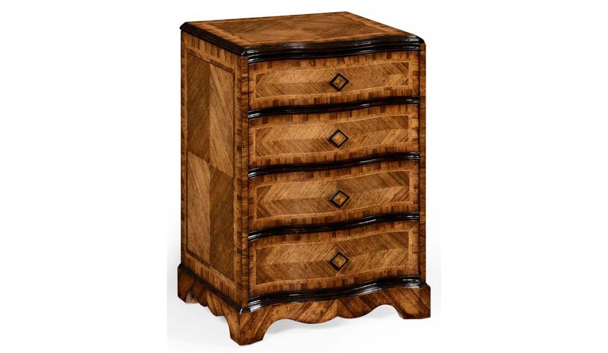 Wood Decorative Chest of 4 Drawers-70