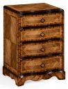 Wood Decorative Chest of 4 Drawers-70