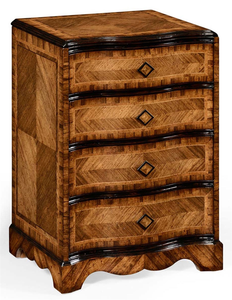 Wood Decorative Chest of 4 Drawers-70