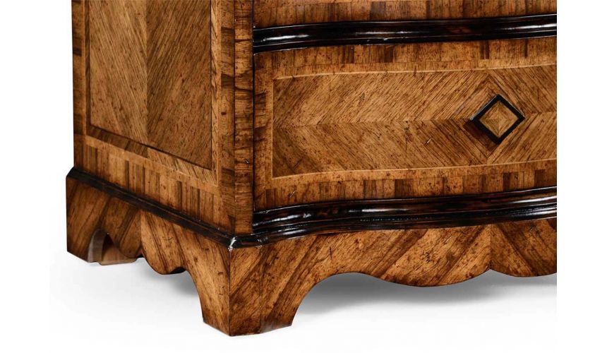 Wood Decorative Chest of 4 Drawers-70