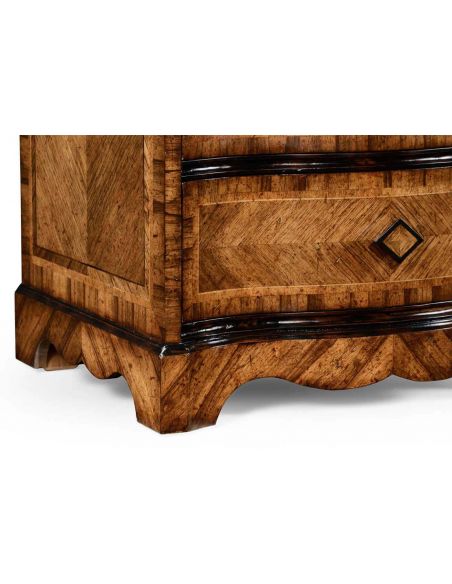 Wood Decorative Chest of 4 Drawers-70