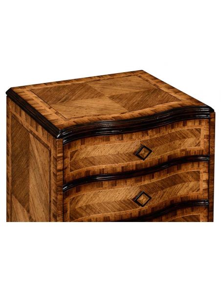 Wood Decorative Chest of 4 Drawers-70