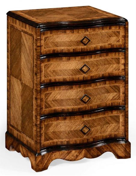 Wood Decorative Chest of 4 Drawers-70