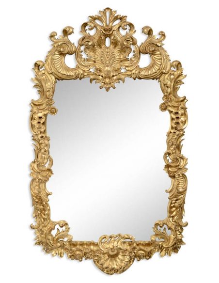 Foyer and Center Tables Antique Framed Decorative Wall Mirror-74