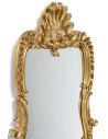 Mirrors, Screens, Decrative Pannels 18th century gilded mirror with scallop shell