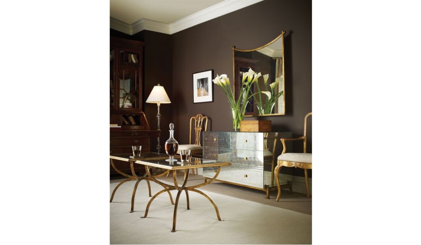 Contemporary Handpainted Chest of 5 Drawers-83