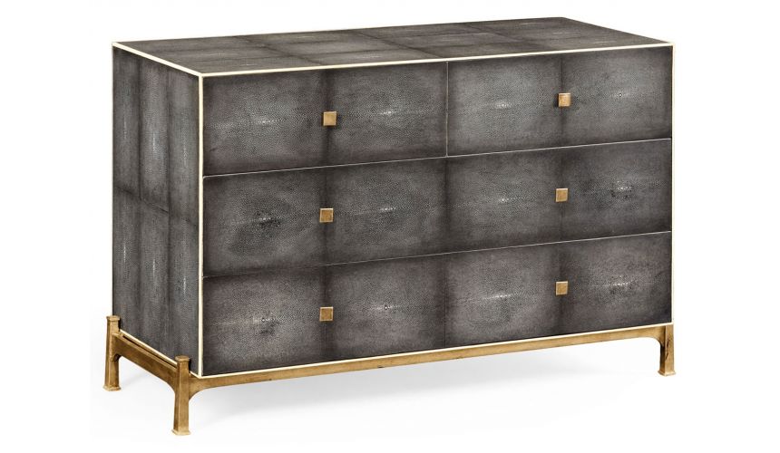 Modern Furniture Antique Silver Chest of 4 Drawers-84