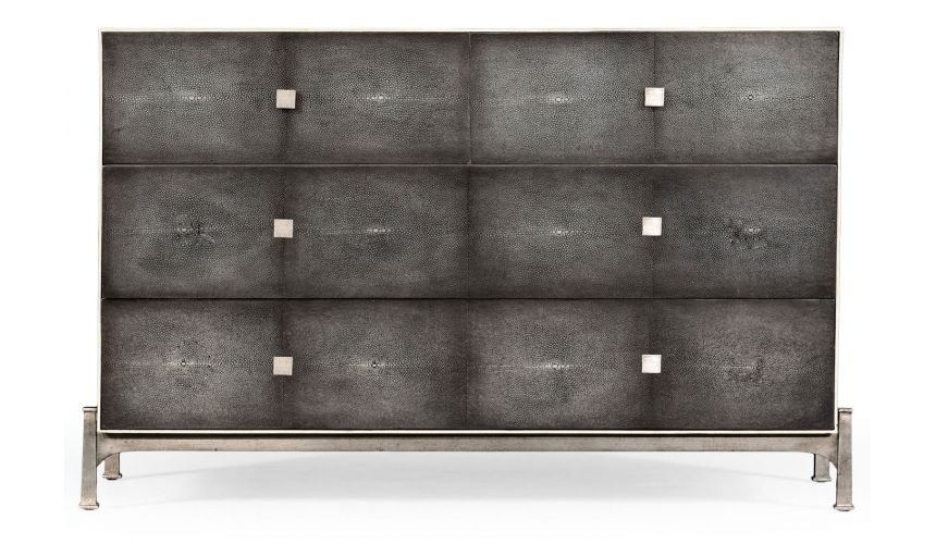 Modern Furniture Antique Silver Chest of 4 Drawers-84