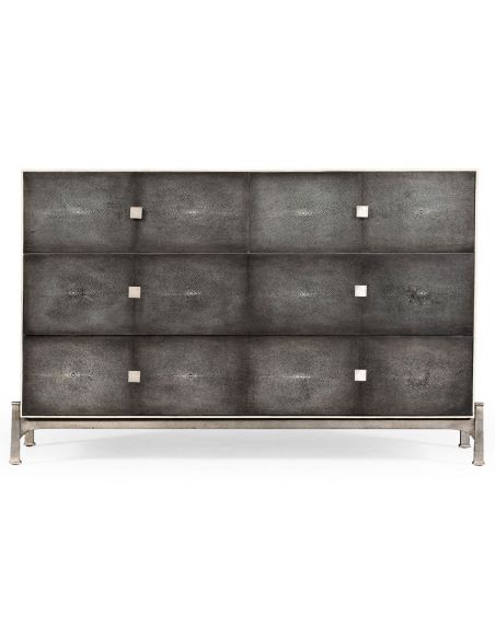 Modern Furniture Antique Silver Chest of 4 Drawers-84