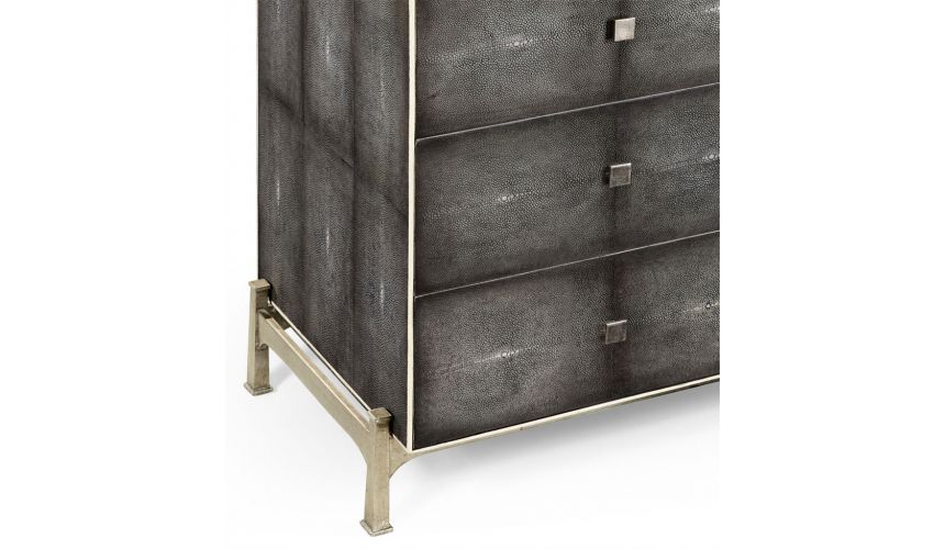 Modern Furniture Antique Silver Chest of 4 Drawers-84