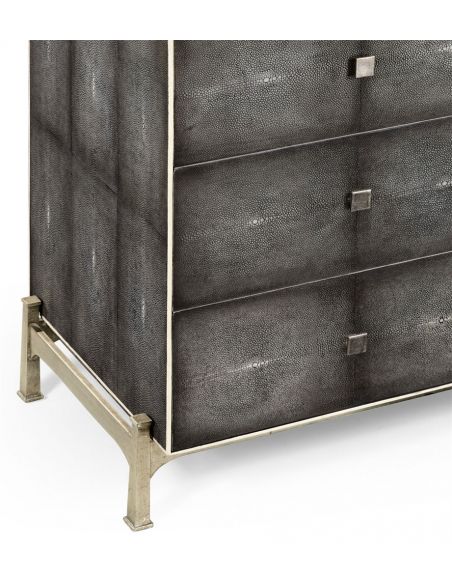 Modern Furniture Antique Silver Chest of 4 Drawers-84