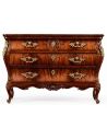 Louis XV Chest of 3 Drawers-88