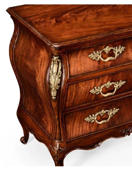 Louis XV Chest of 3 Drawers-88