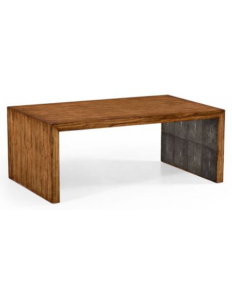 Walnut Wood contemporary Coffee Table-95