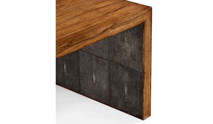 Square & Rectangular Side Tables Walnut Wood contemporary Coffee Table-95
