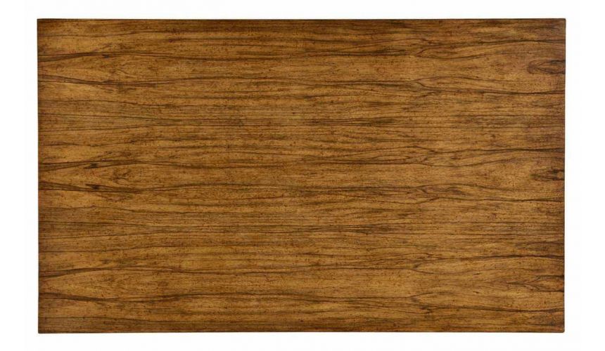 Square & Rectangular Side Tables Walnut Wood contemporary Coffee Table-95