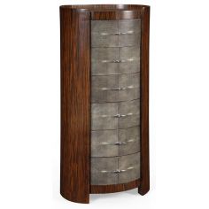 Round & Oval Side Tables French Style Oval Chest of 6 Drawers-08 2