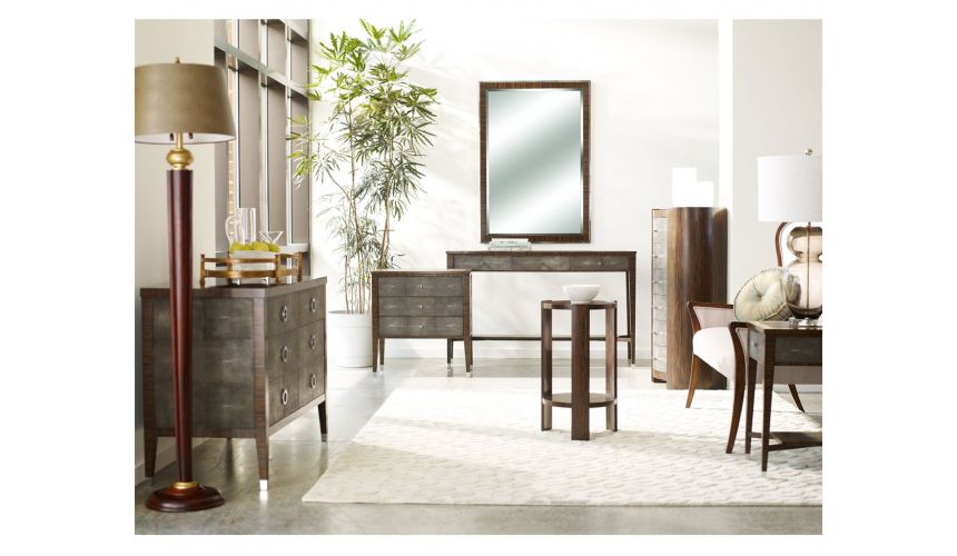 Round & Oval Side Tables French Style Oval Chest of 6 Drawers-08