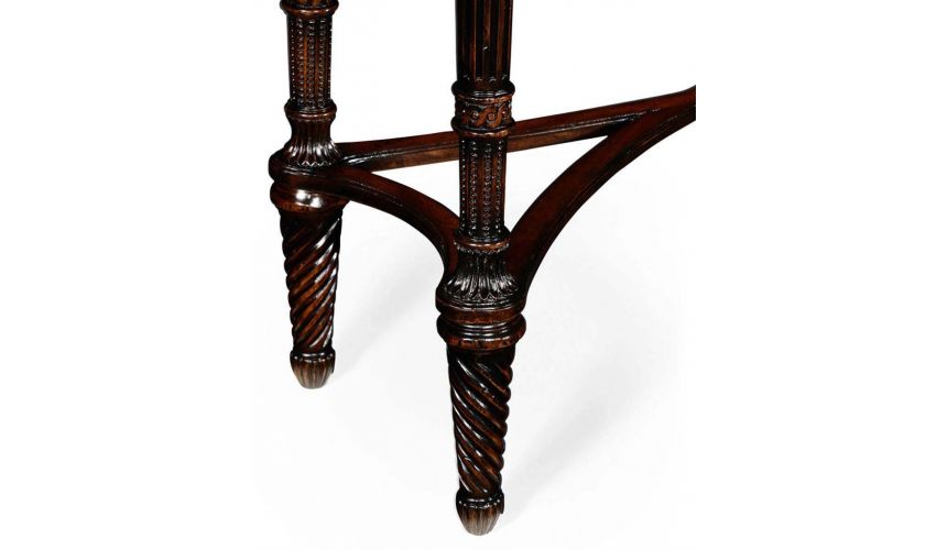 Mahogany Console Table Furniture-13