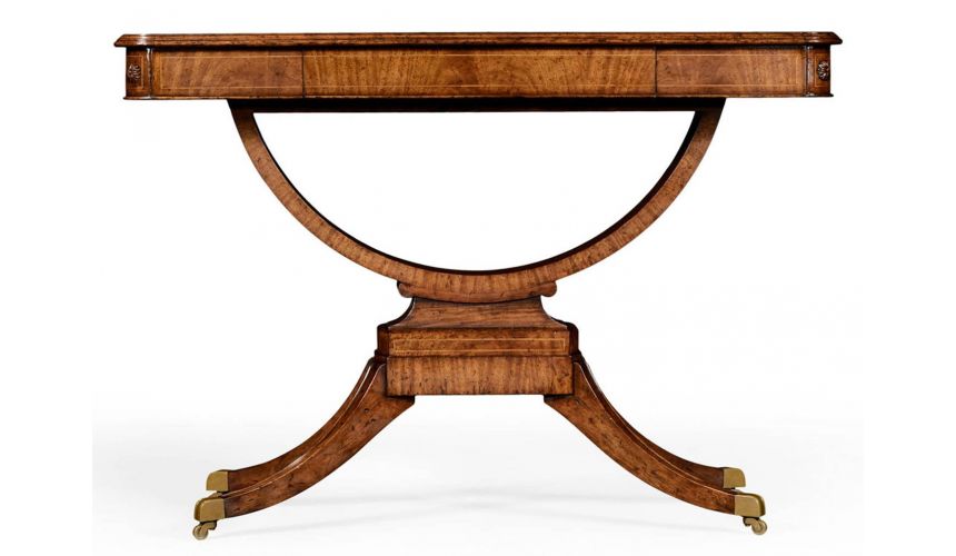 Console & Sofa Tables Elegant Biedermeier Rectangular Sofa or Center Table-17
