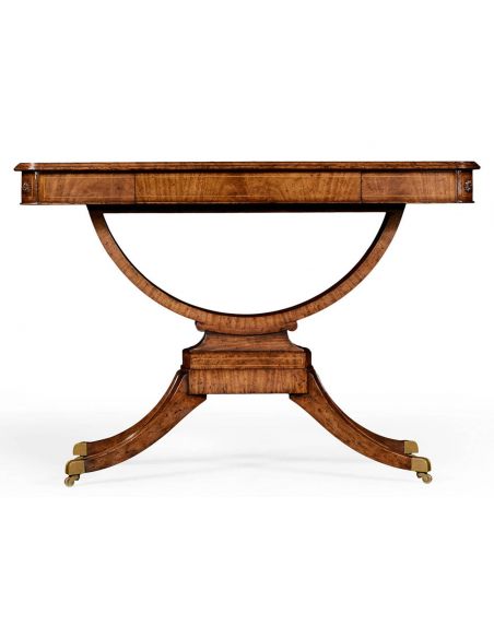 Console & Sofa Tables Elegant Biedermeier Rectangular Sofa or Center Table-17