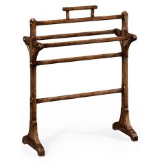 Square & Rectangular Side Tables Dark Oak Victorian Gothic style Towel Rack-20