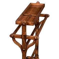Square & Rectangular Side Tables Antique Kitchen style Towel Rack-21 2
