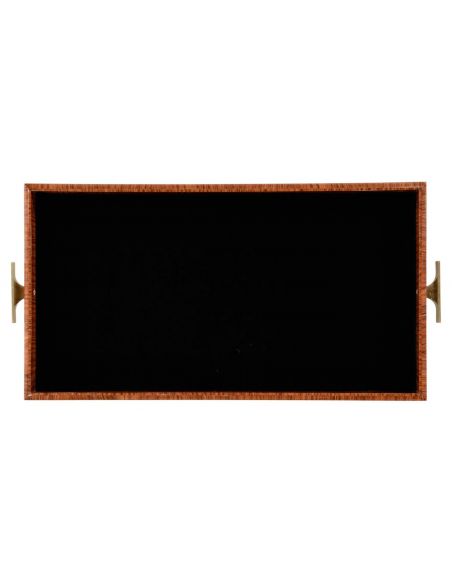 Square & Rectangular Side Tables Art Deco Style Oval Tray-28
