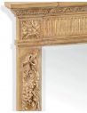 Foyer and Center Tables Large Rectangular Gilded Mirror-40