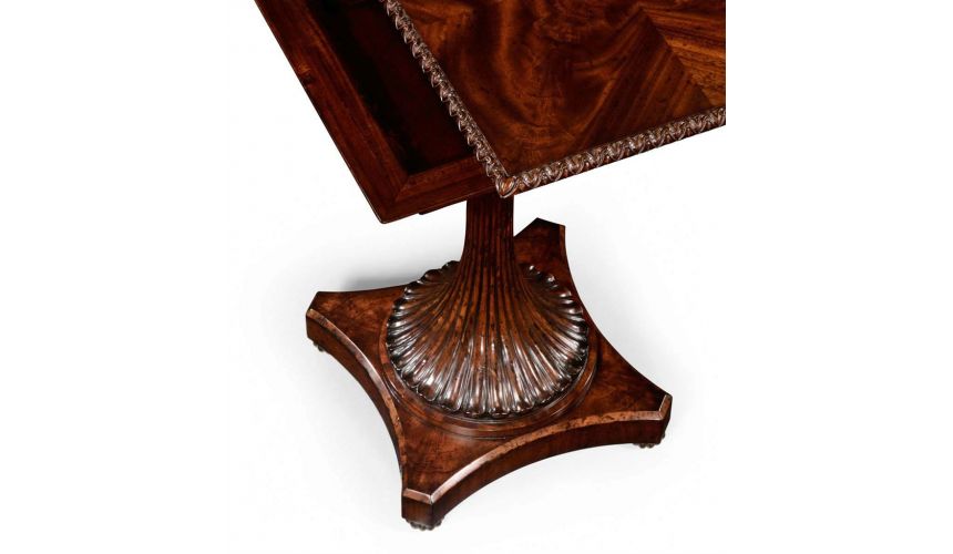 Square & Rectangular Side Tables Living Room Mahogany Side Table-70