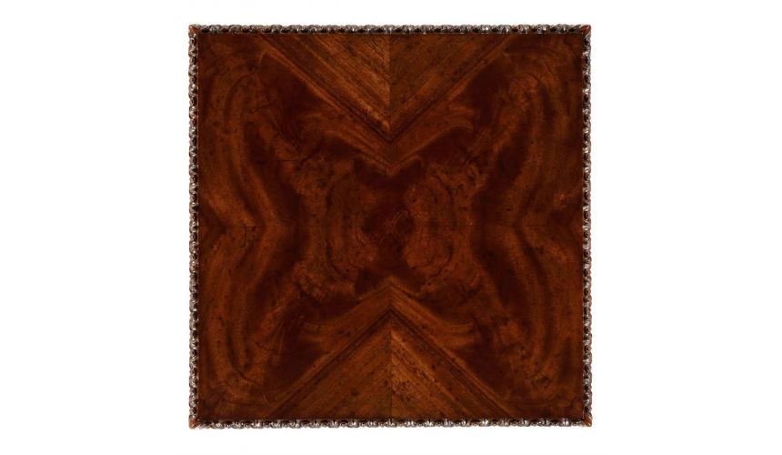 Square & Rectangular Side Tables Living Room Mahogany Side Table-70