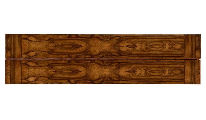 Distressed Walnut Wood Hunt Table-74