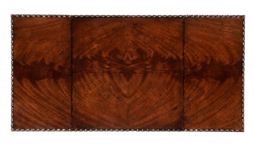 Square & Rectangular Side Tables Mahogany Side Table with Drawers-86