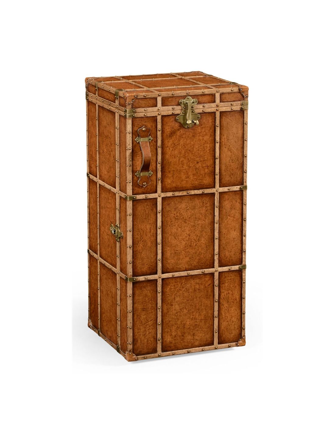 Travel Trunk Style Wine and Cocktail Cabinet-89