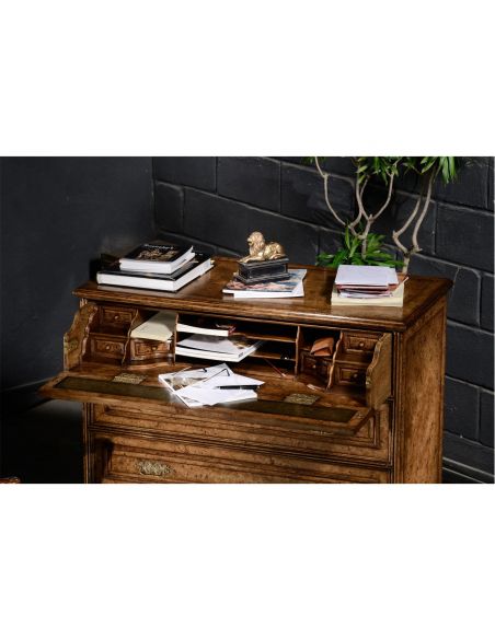 Executive Desks Writing Small Chest of 3 Drawers-98