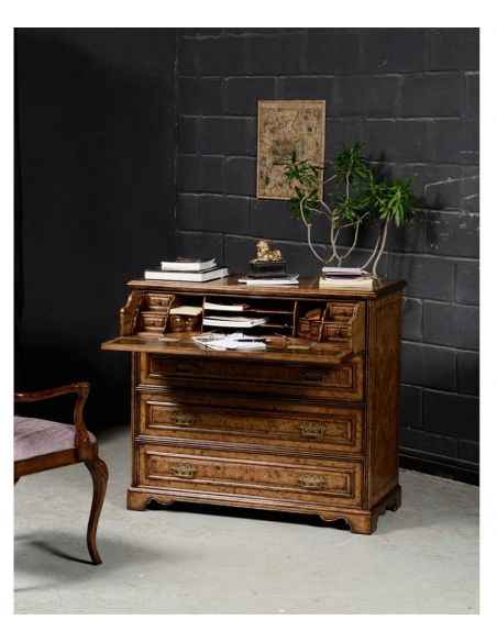 Executive Desks Writing Small Chest of 3 Drawers-98