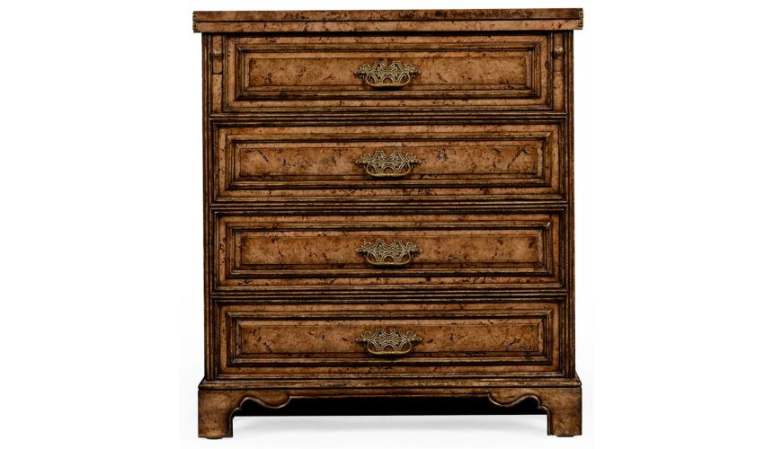 George II style Chest of 4 Drawers-99
