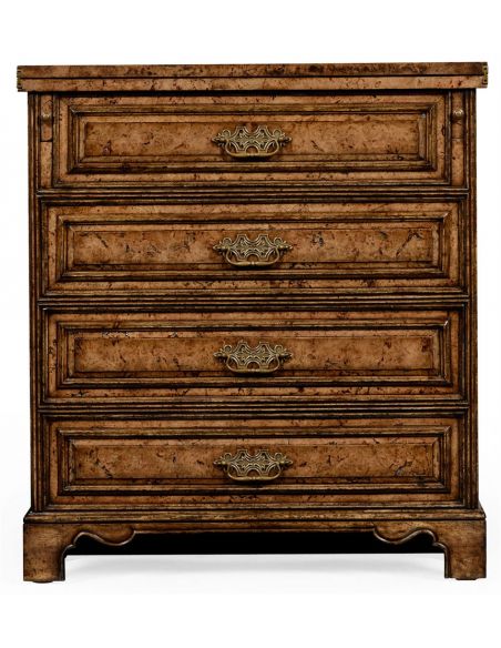 George II style Chest of 4 Drawers-99
