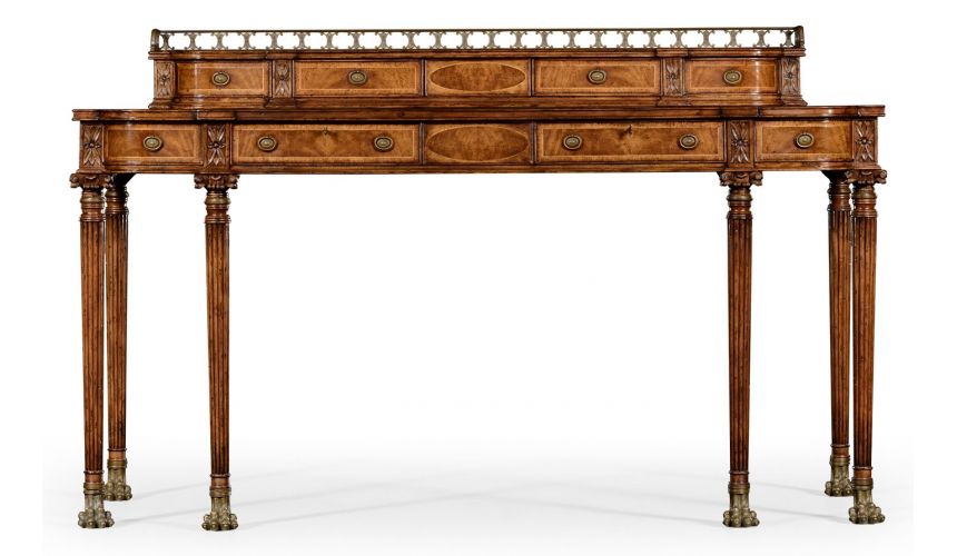 Regency Style Large Serving Buffet and Console Table-500