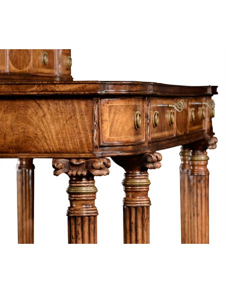 Regency Style Large Serving Buffet and Console Table-500