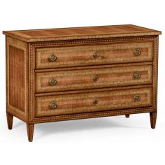 Large Three Drawer Satinwood Furniture-14