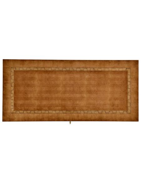 Large Three Drawer Satinwood Furniture-14