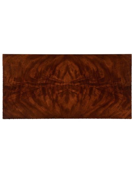 Square & Rectangular Side Tables Finely Carved Mahogany Side Table-15