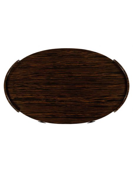 Round and Oval Coffee tables Art Deco Styled Oval Coffee Table-18
