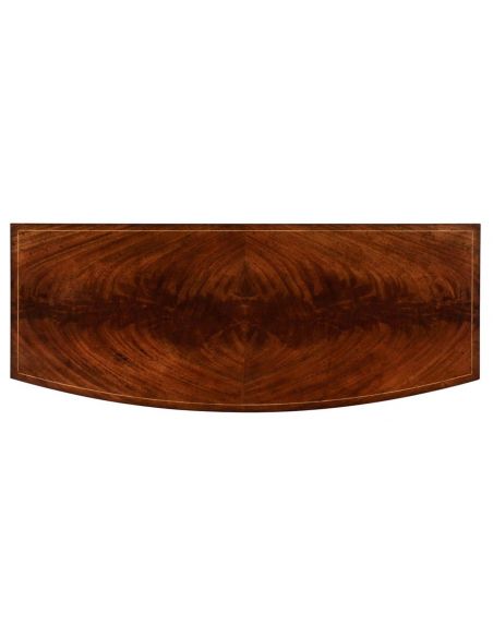 Regency style Crotch Mahogany Buffet or Sideboard-53