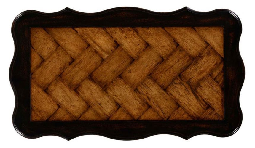 Square & Rectangular Side Tables French Provincial Style End Table-62