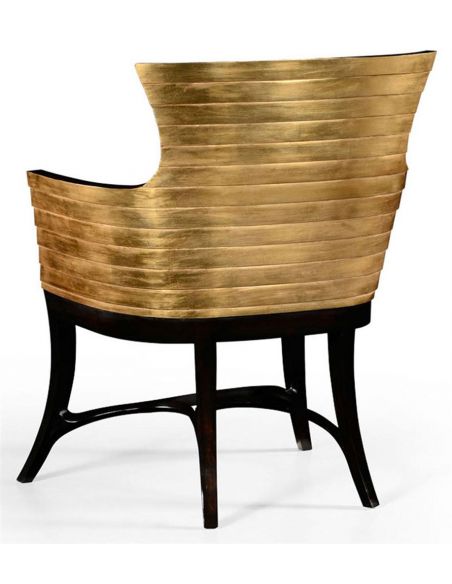 Square & Rectangular Side Tables Lacquer and Gilt Easy Chair-74